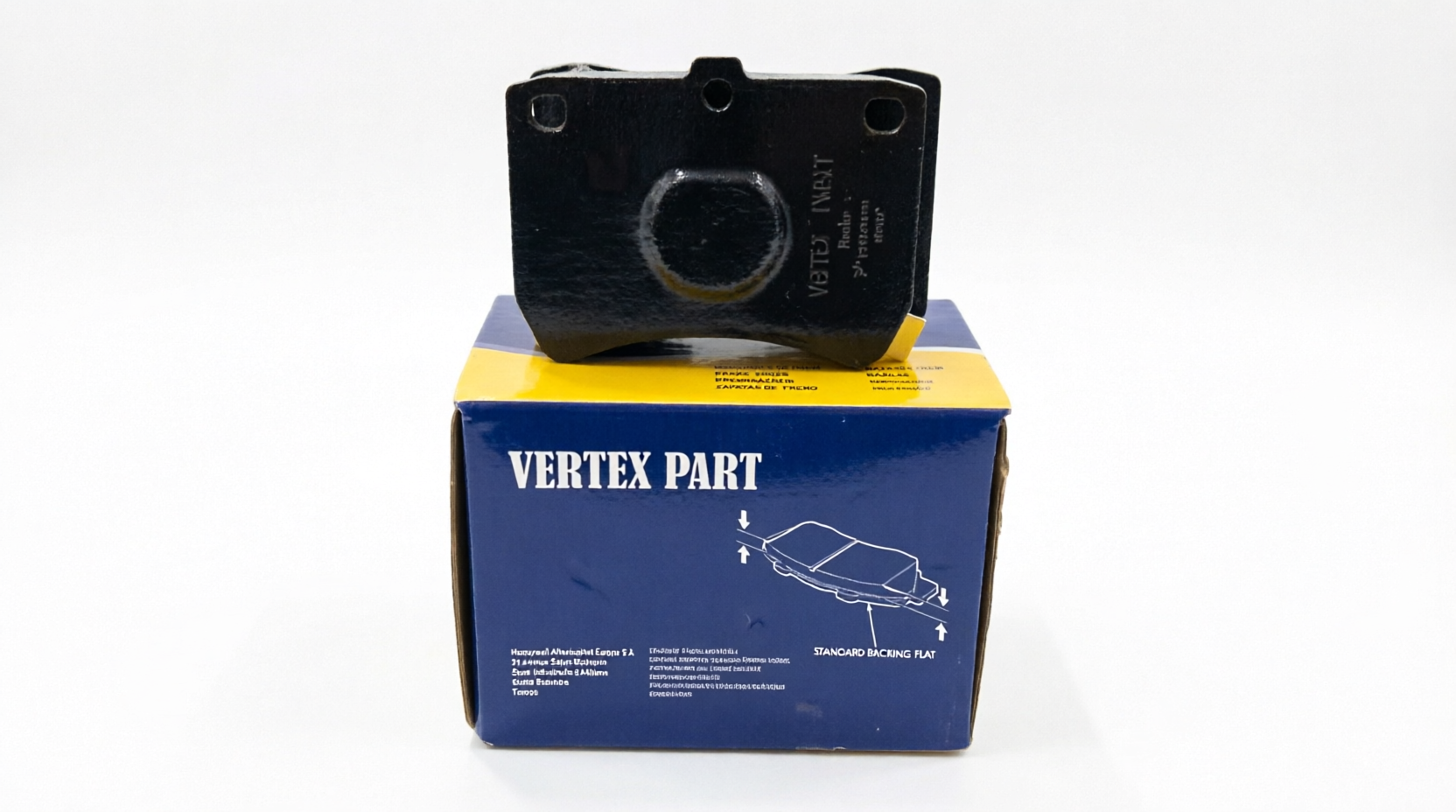 لنت ترمز جلو ماکسیما و جک J5 برند VERTEX فوق العاده با ضمانت
