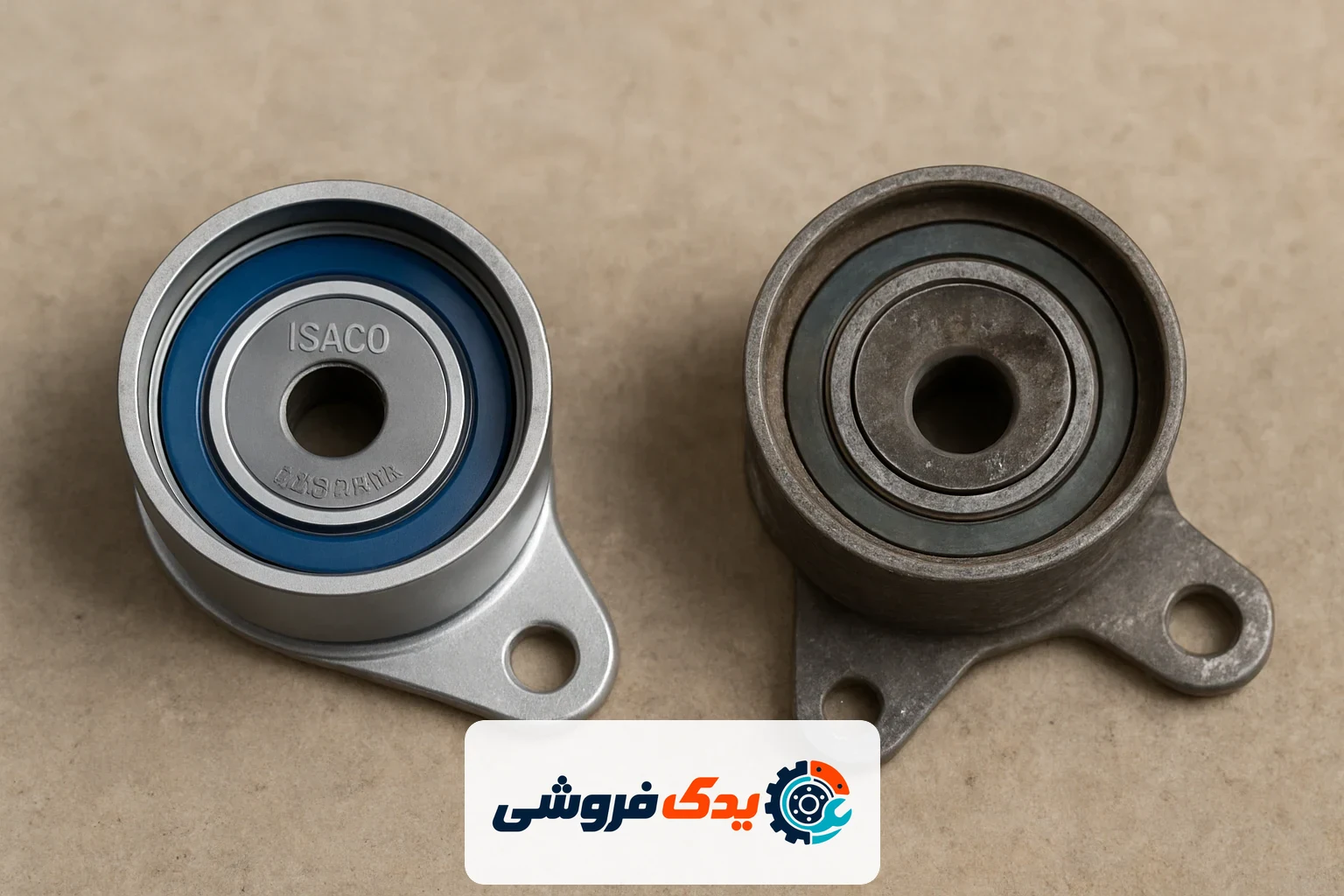 مقایسه قطعه ایساکو اصل با قطعه تقلبی از نظر کیفیت ساخت و جزئیات
