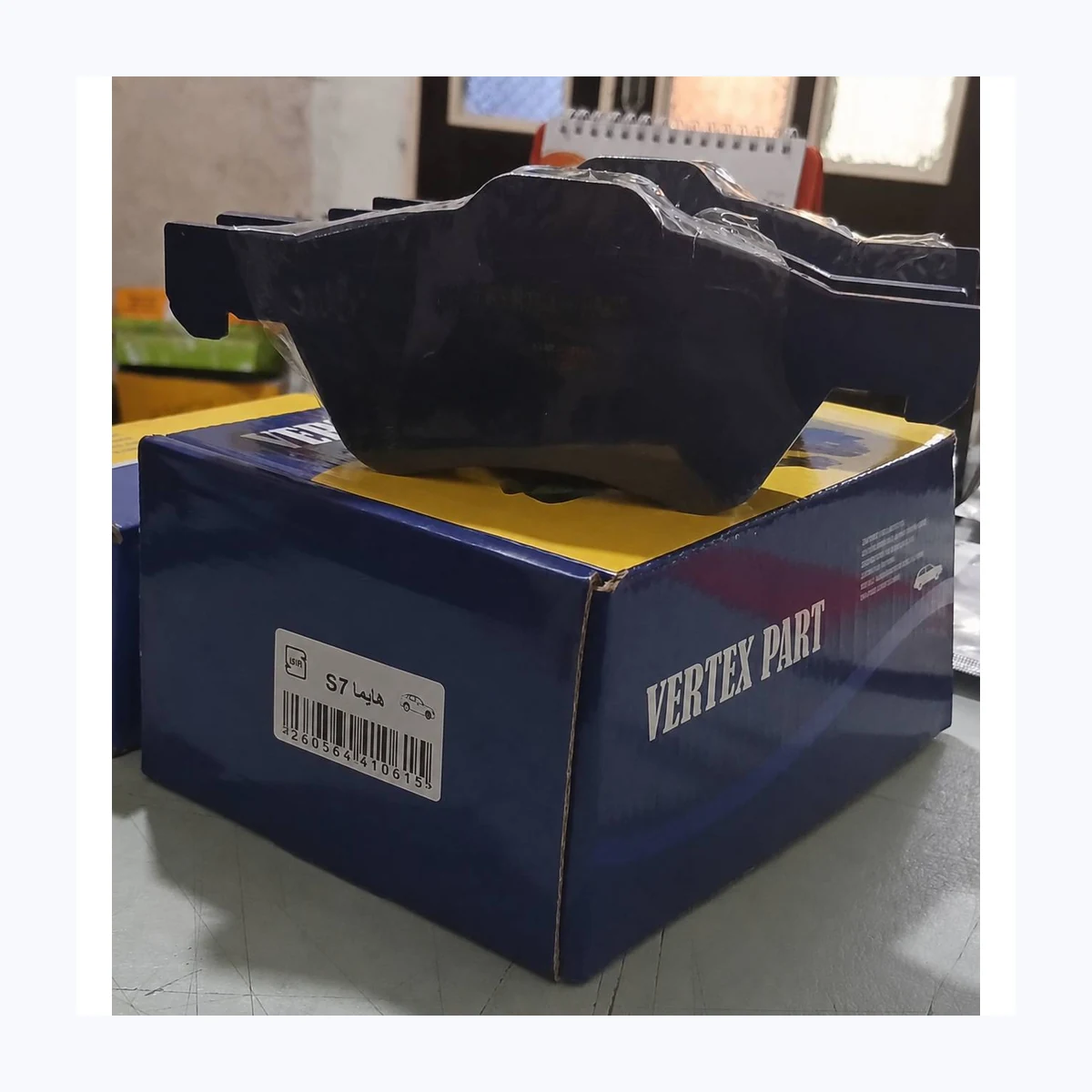 لنت ترمز جلو هایما S7 برند VERTEX فوق العاده با ضمانت