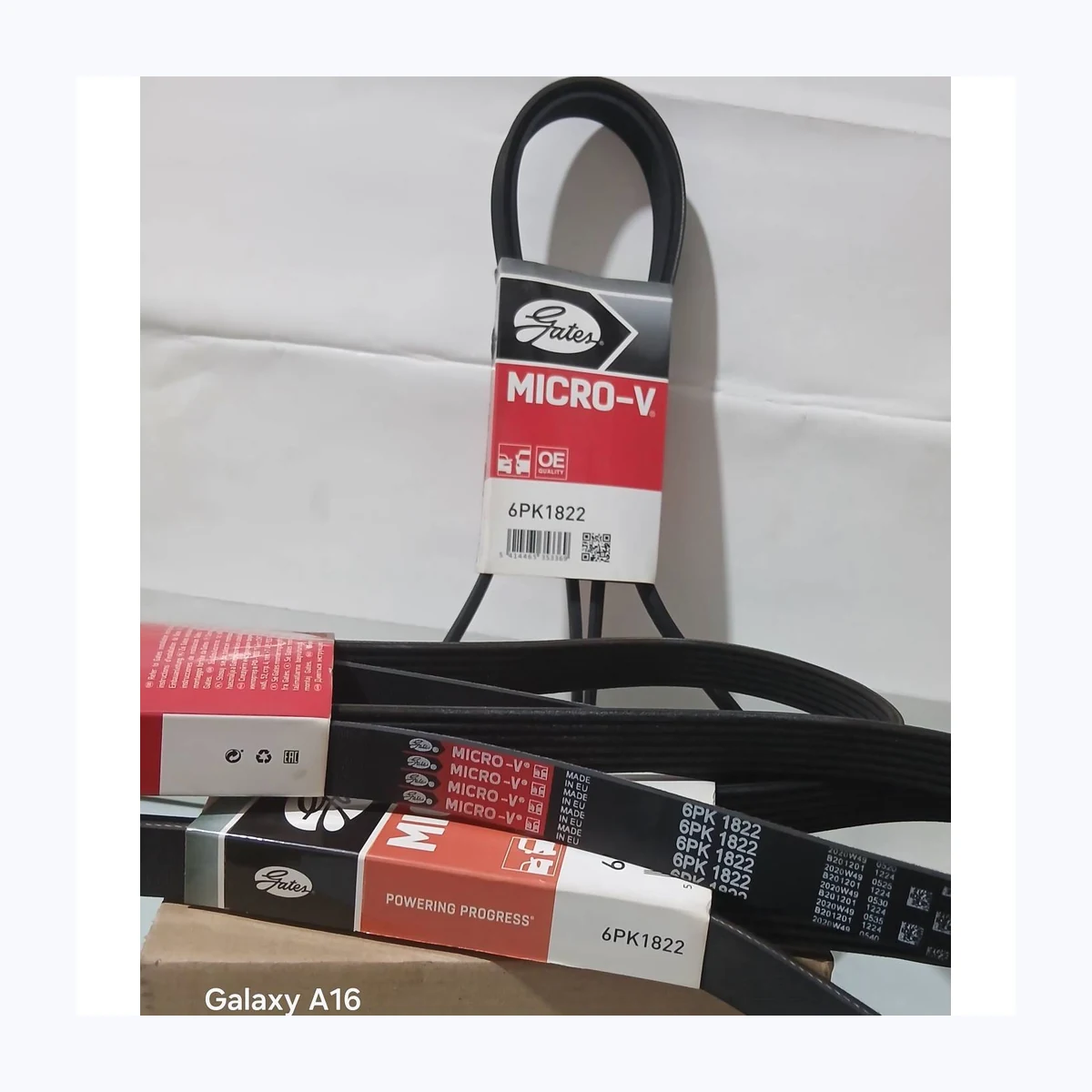 تسمه دینام L90 برند GATES با ضمانت6pk1822
