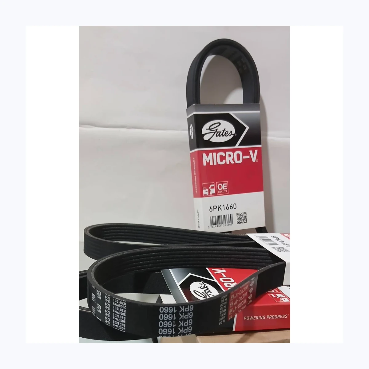 تسمه دینام 405 برند GATES با ضمانت 6pk1660