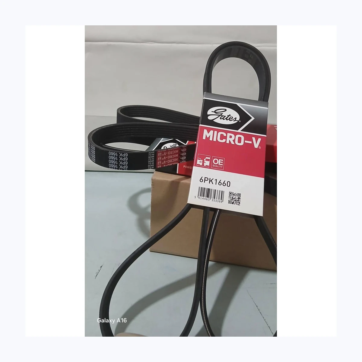 تسمه دینام 405 برند GATES با ضمانت 6pk1660 - تصویر 2