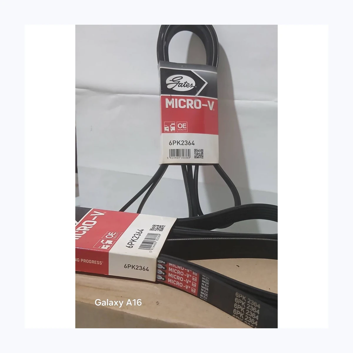 تسمه دینام موتور ملی EF7 برند GATES با ضمانت 6pk2364 - تصویر 2