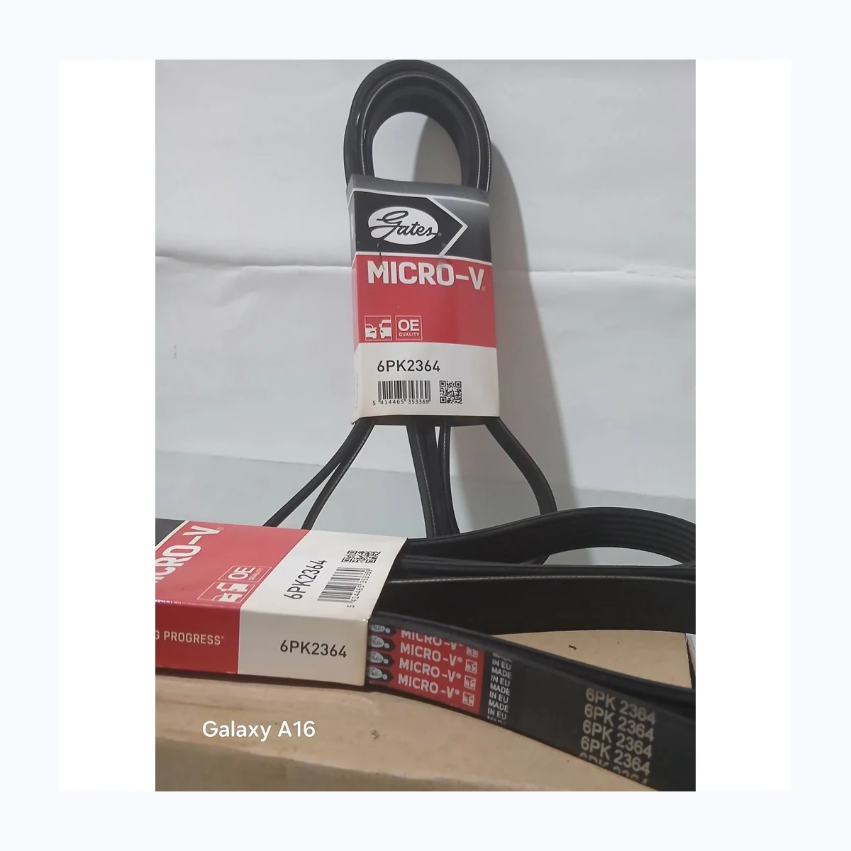 تسمه دینام موتور ملی EF7 برند GATES با ضمانت 6pk2364